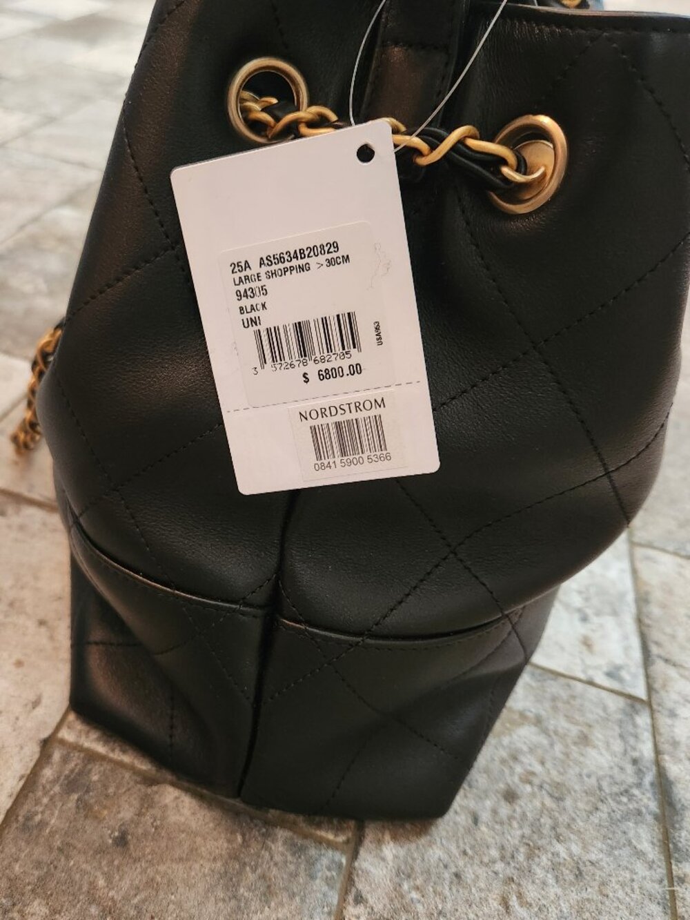 Chanel  25A Tote Shopping Bag, Authentic - Picture 9 of 11